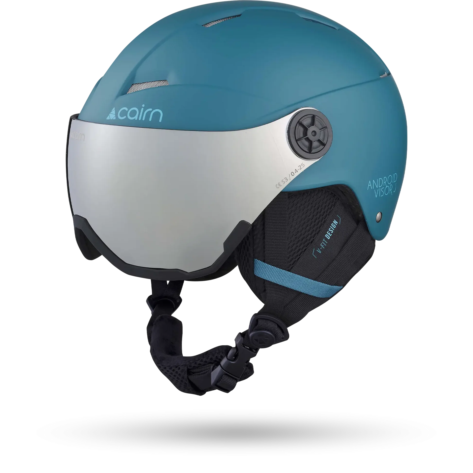 Casque de ski Cairn Junior Android Visor J Mat Topaze - photo 1