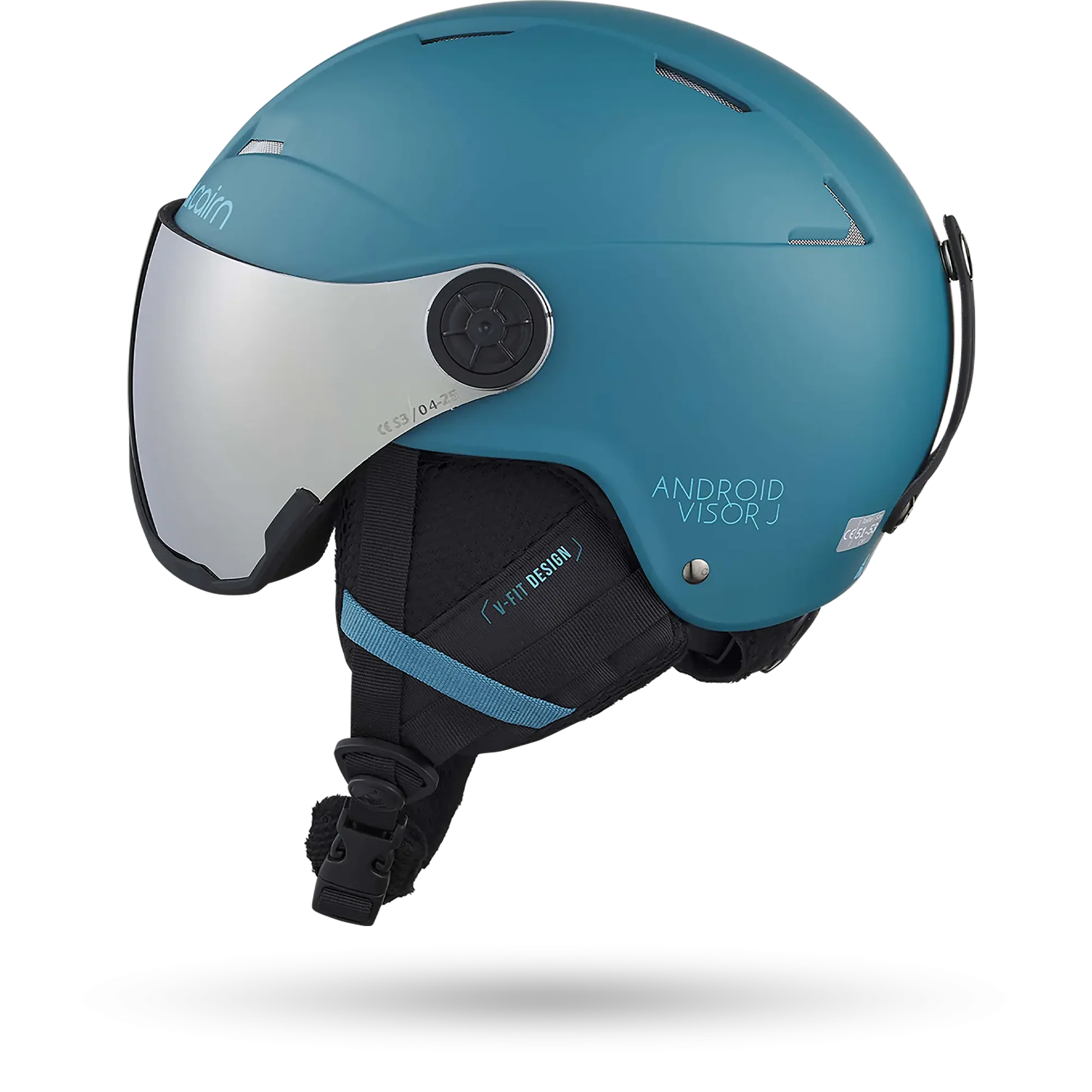 Casque de ski Cairn Junior Android Visor J Mat Topaze - photo 2