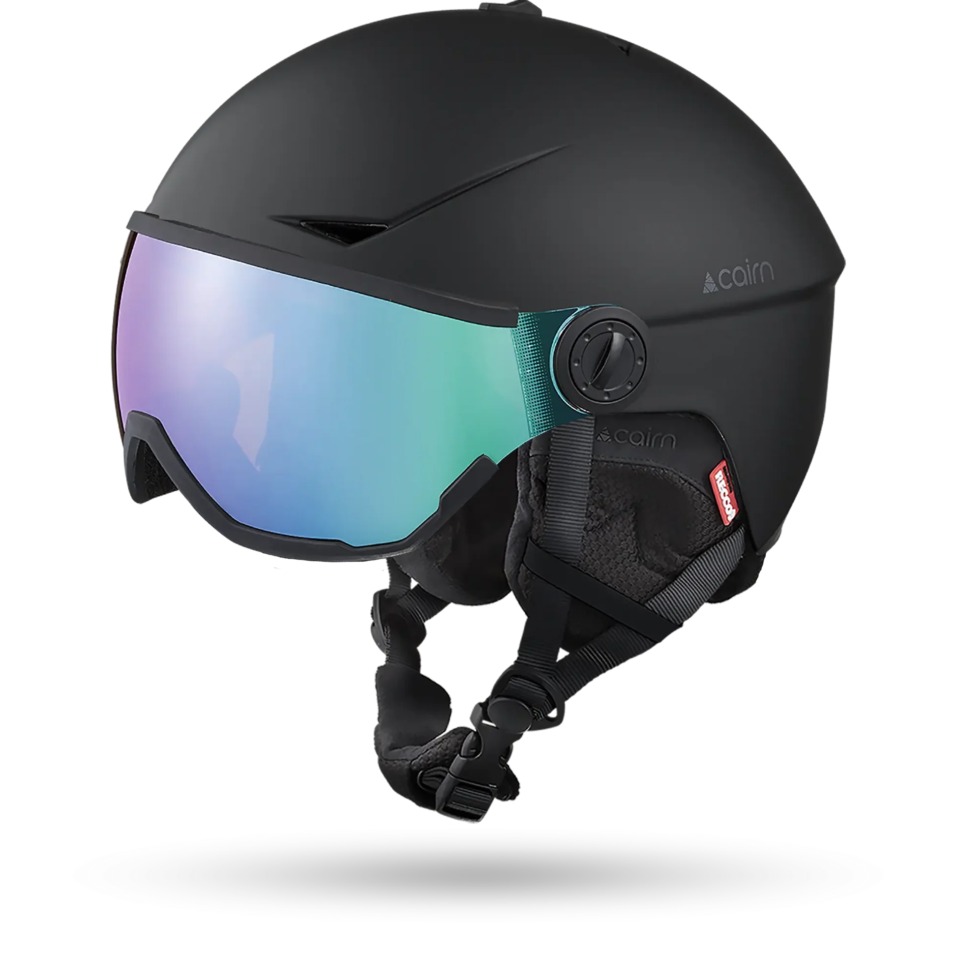 Casque de ski Cairn Rise II Visor Mat Black Cameleon - photo 1