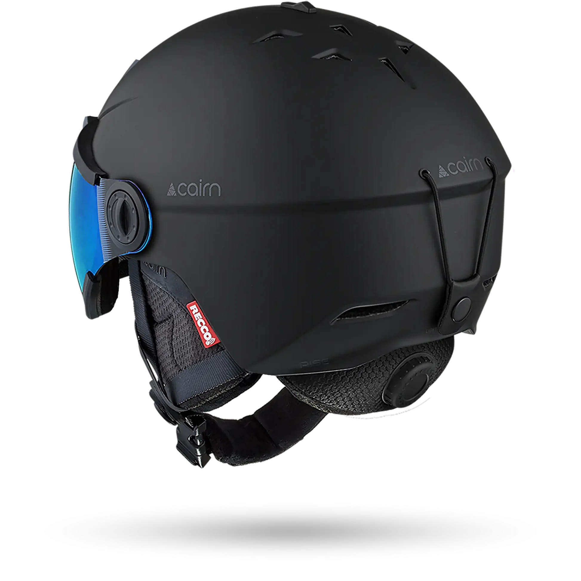 Casque de ski Cairn Rise II Visor Mat Black Cameleon - photo 2