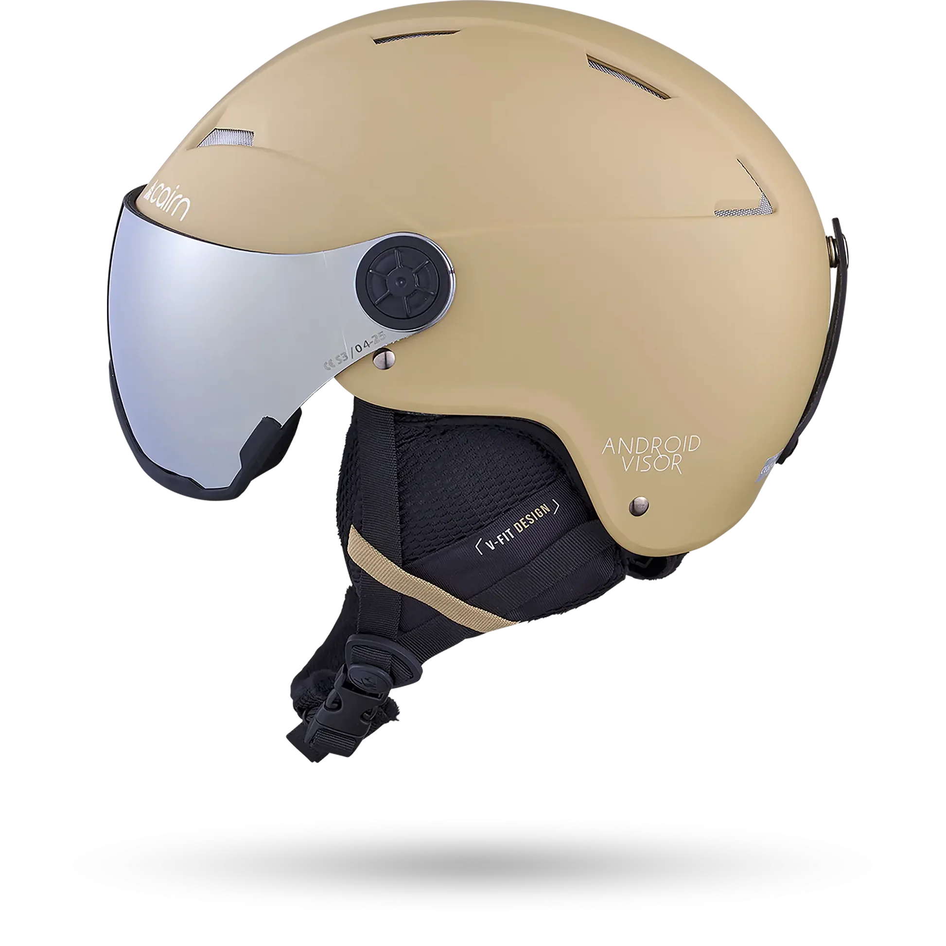 Casque de ski Cairn Android Visor Mat Linen - photo 2