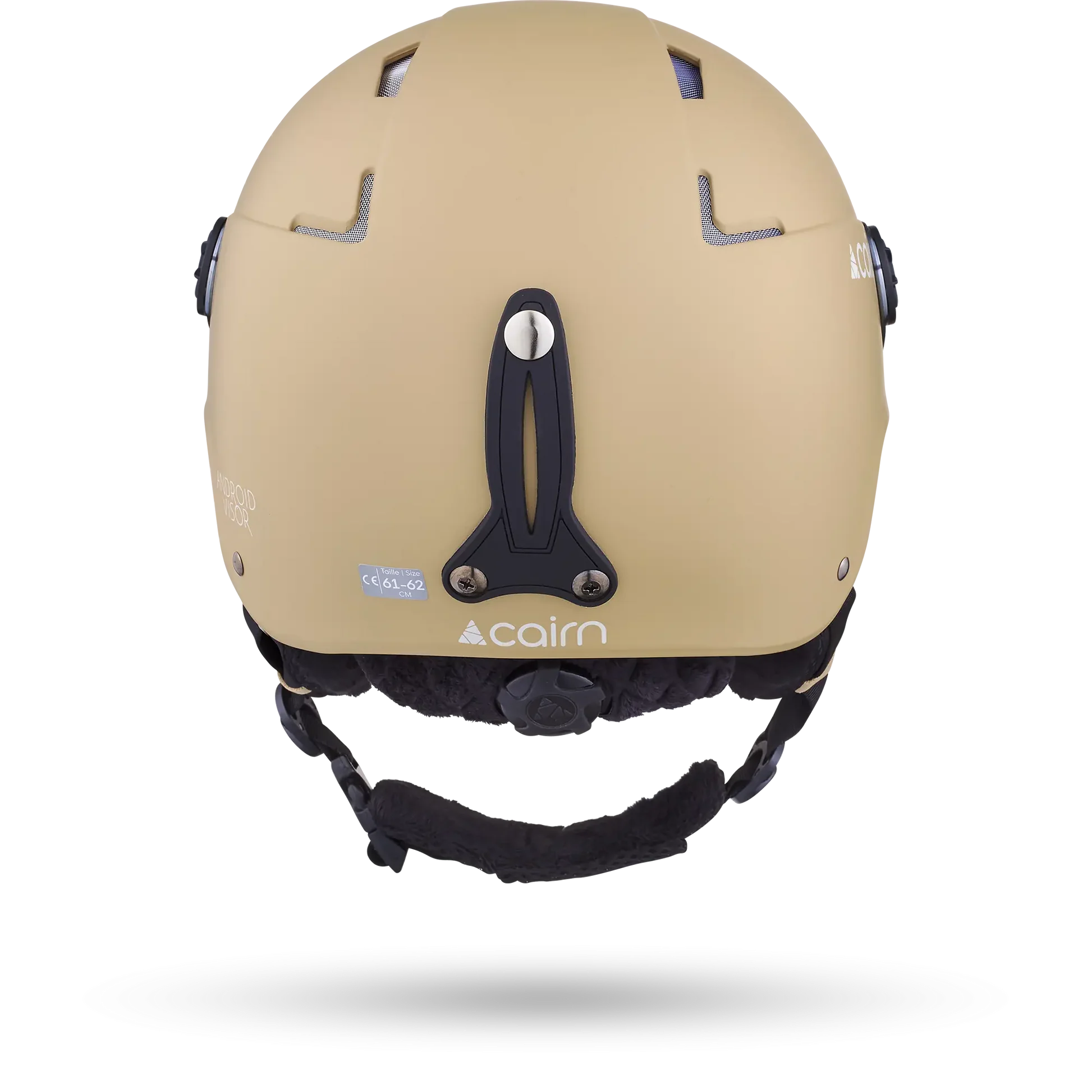 Casque de ski Cairn Android Visor Mat Linen - photo 4
