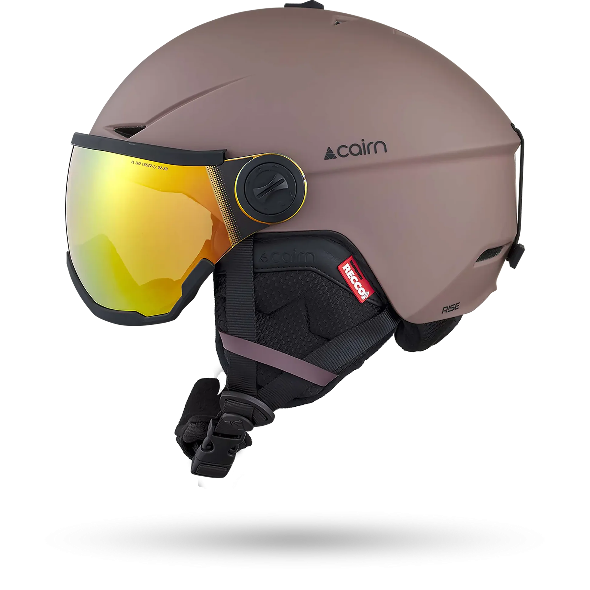 Casque de ski Cairn Rise II Visor Mat Cacao - photo 2