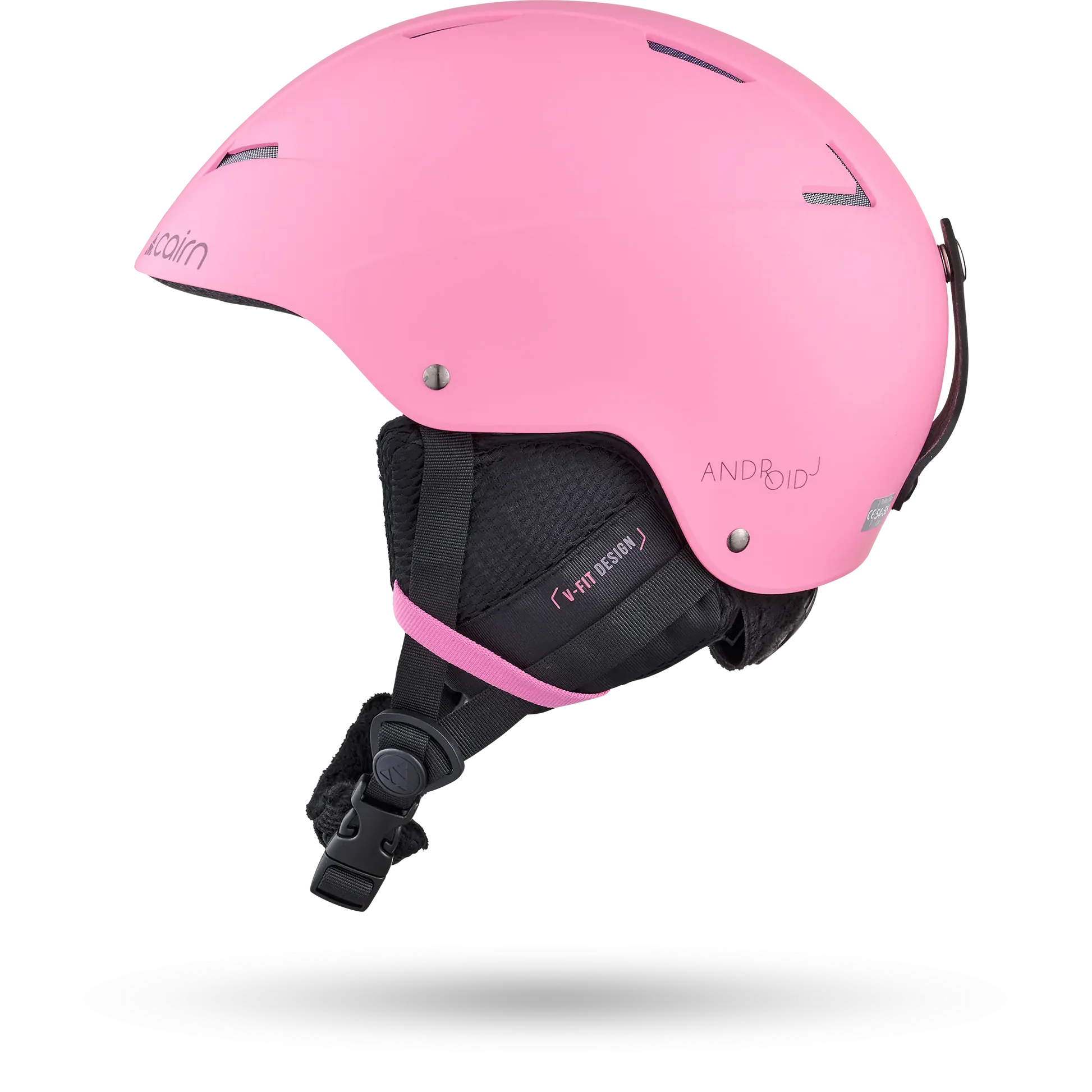 Casque de ski Cairn Junior Android J Mat Pink - photo 2