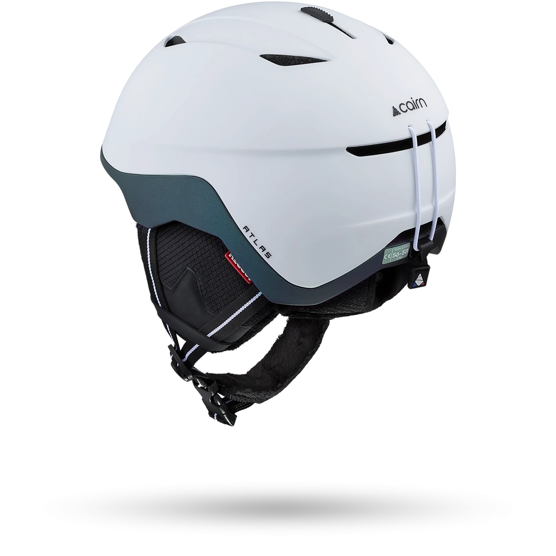 Casque de ski Cairn Atlas Pure Mat White Cameleon - photo 2