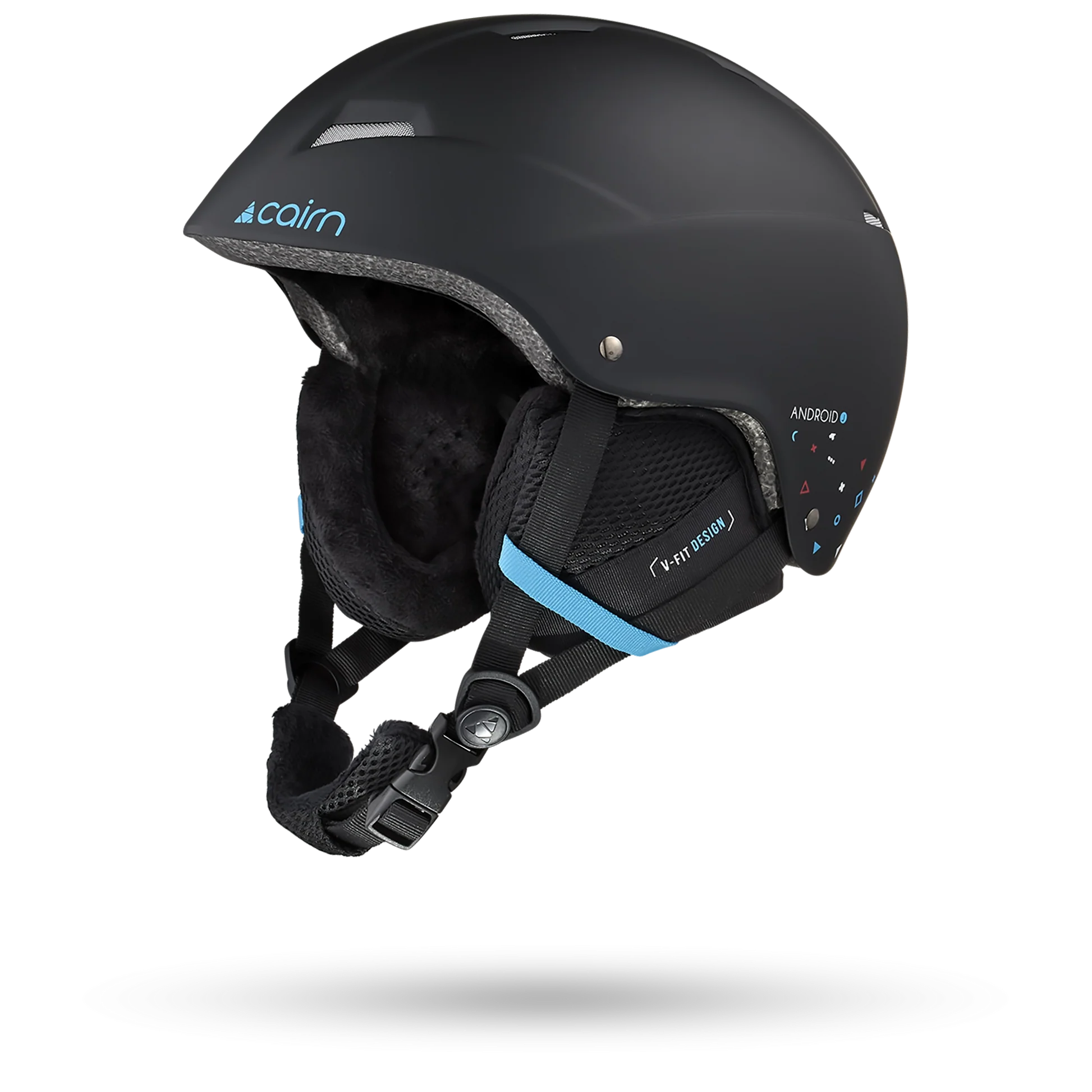 Casque de ski Cairn Junior Android Graphic J Mat Black Game - photo 1