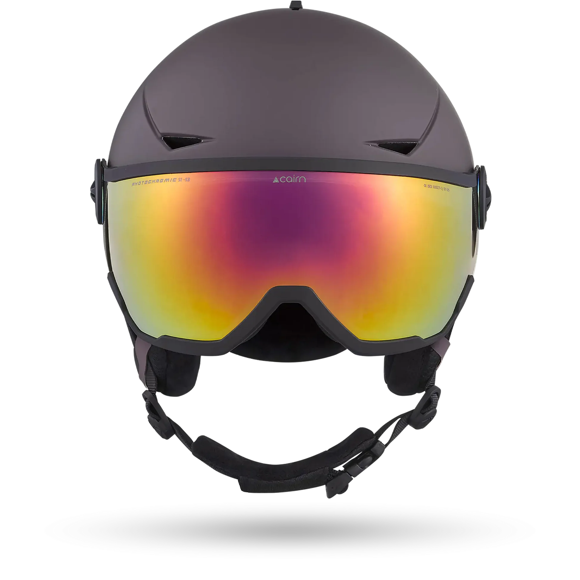 Casque de ski Cairn Rise II Visor Mat Prune - photo 3
