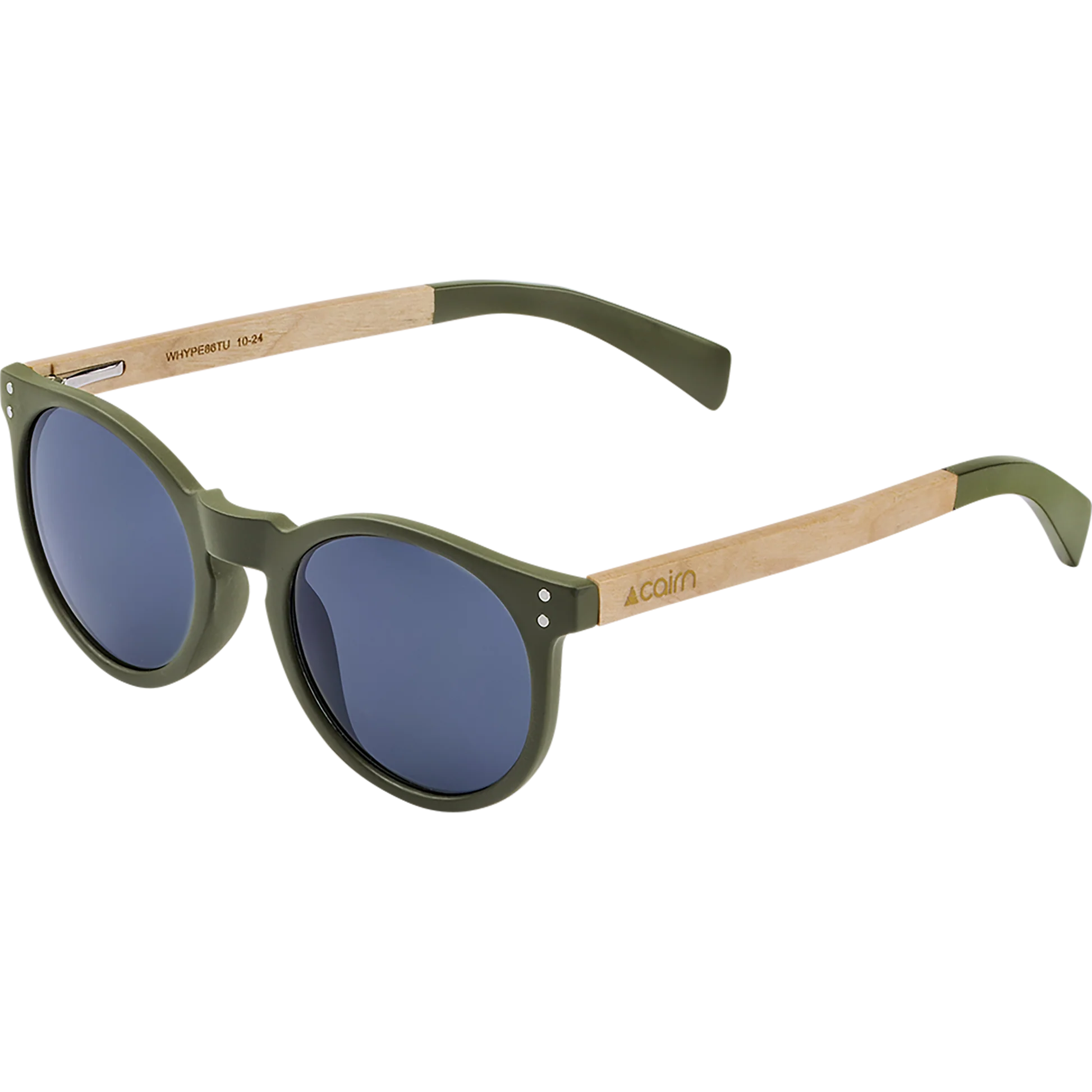Lunettes de soleil Cairn Hype Mat Dark Olive Wood - photo 1