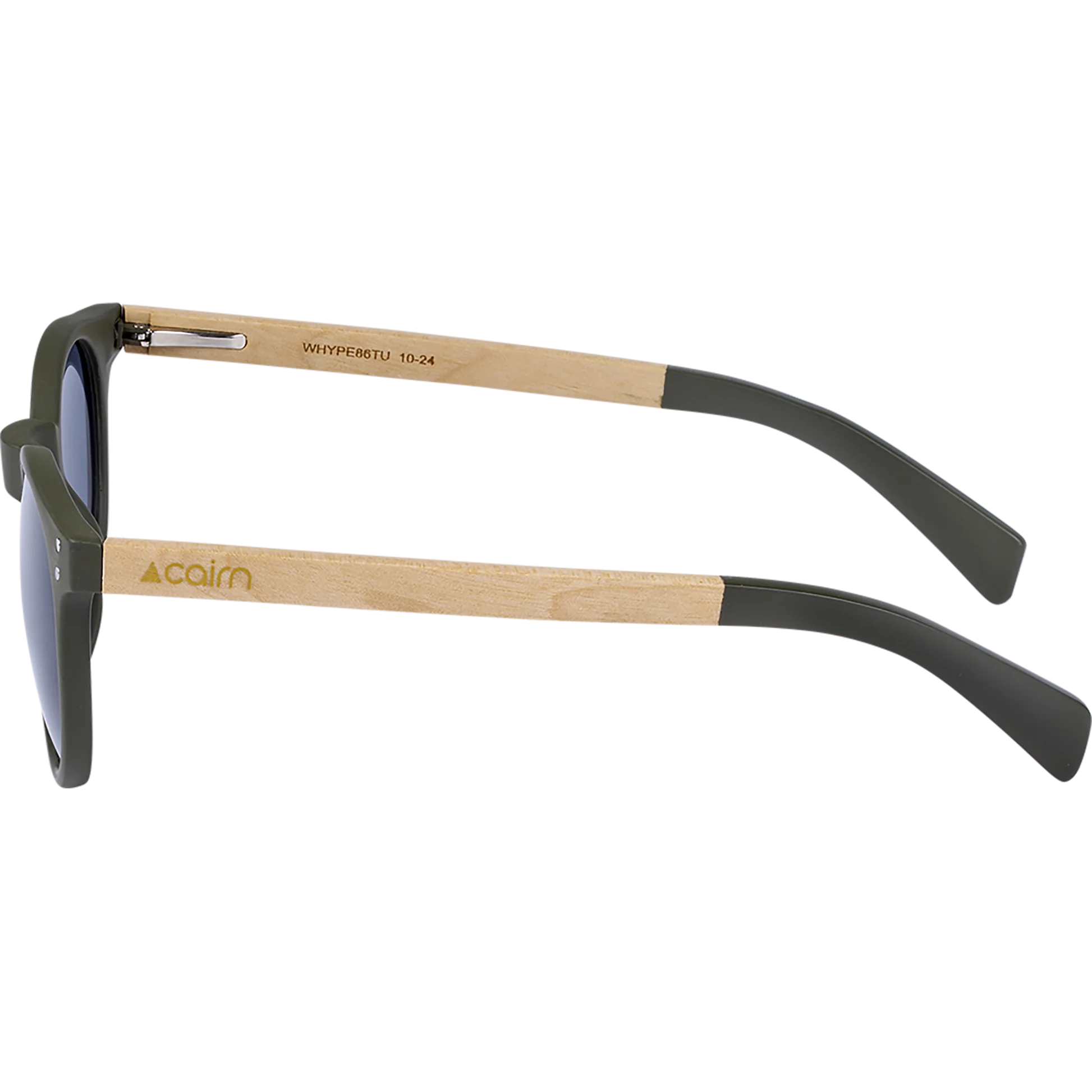 Lunettes de soleil Cairn Hype Mat Dark Olive Wood - photo 3