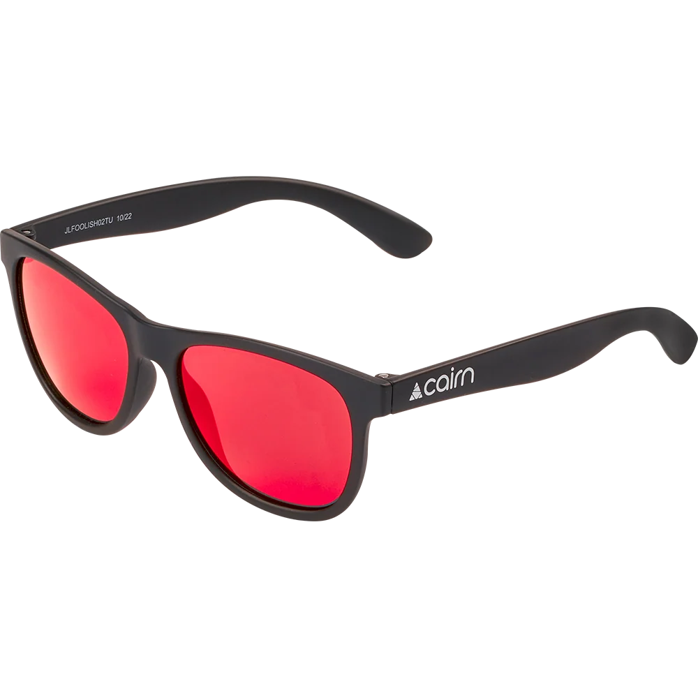 Lunettes de soleil Cairn Enfant Foolish J Mat Black Red - photo 1