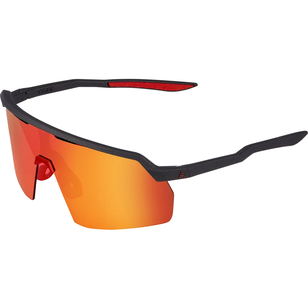 Lunettes de soleil Cairn Core Evolight Mat Metallic Black Red - photo 1