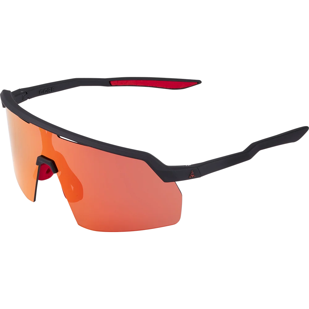 Lunettes de soleil Cairn Core Pure Mat Black Red - photo 1