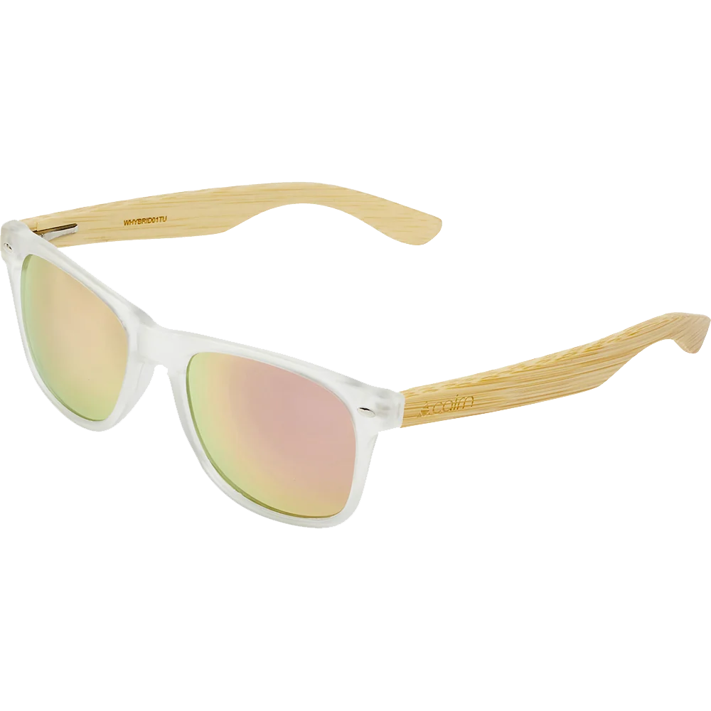 Lunettes de soleil Cairn Hybrid Mat White Transparent Pink - photo 1