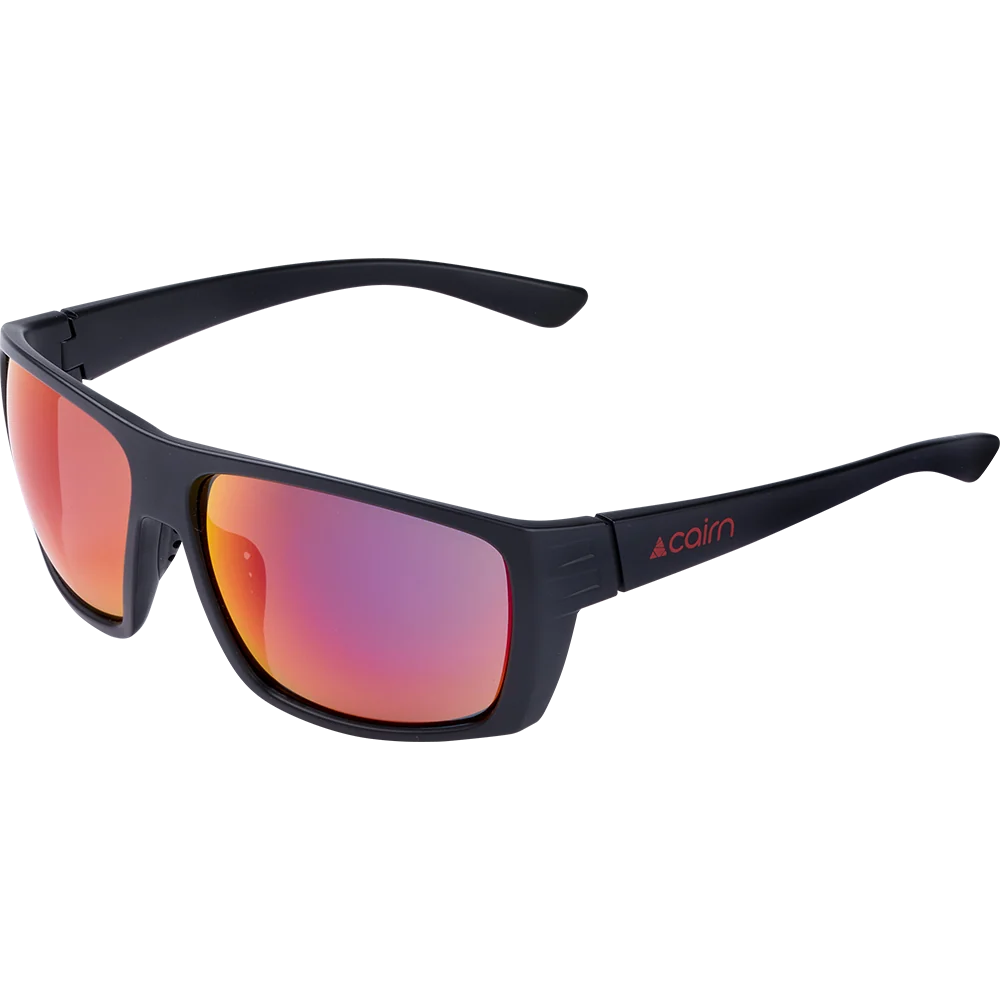 Lunettes de soleil Cairn Fakir Mat Black Red - photo 1