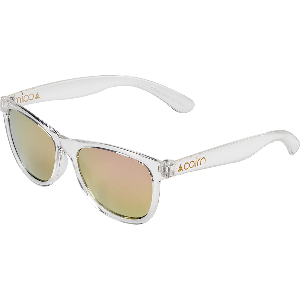 Lunettes de soleil Cairn Enfant Foolish J Transparent White Peach - photo 1