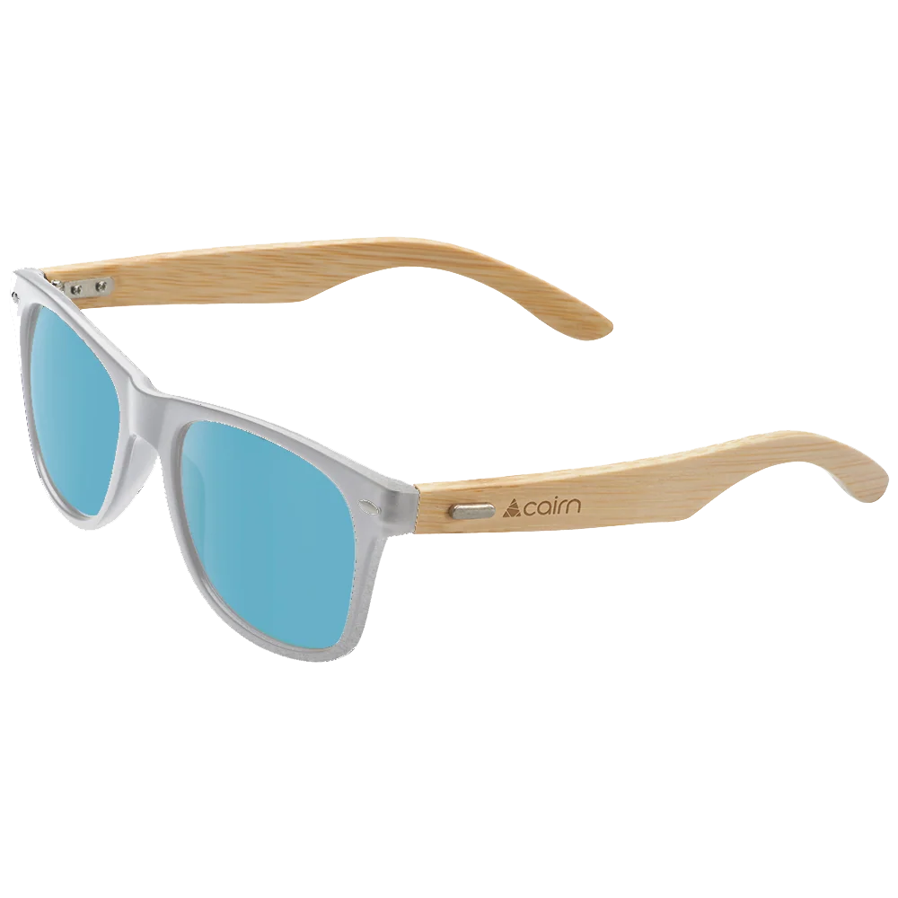 Lunettes de soleil Cairn Hybrid Mat White Transparent Blue - photo 1