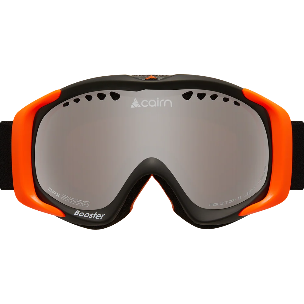 Masque de ski Cairn Junior Booster SPX3 Mat Black Neon Orange - photo 2