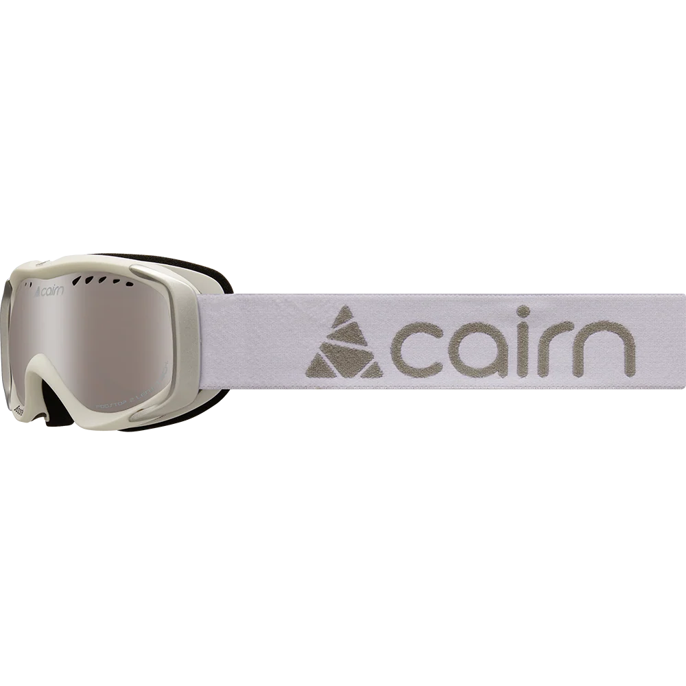 Masque de ski Cairn Junior Booster SPX3 Mat White Mat Silver - photo 1