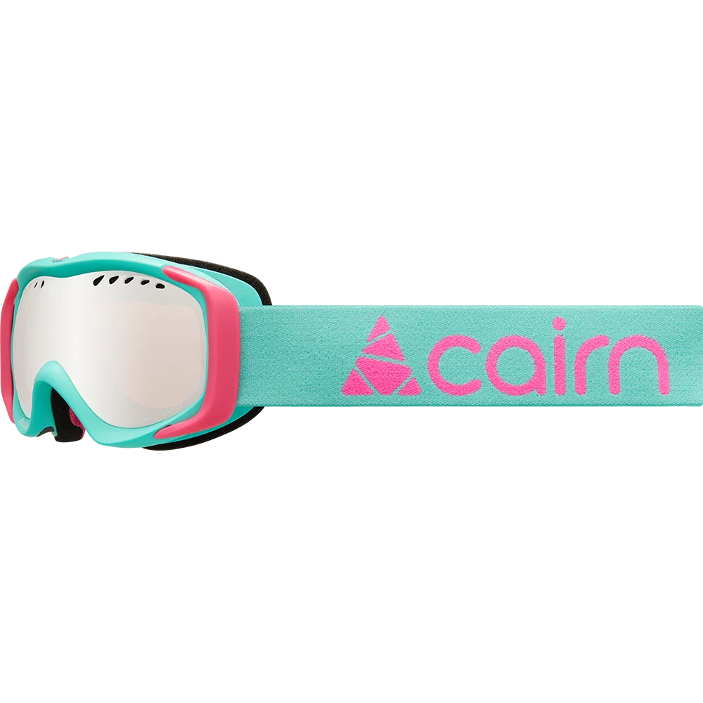 Masque de ski Cairn Junior Booster SPX3 Mat Turquoise Neon Pink - photo 1