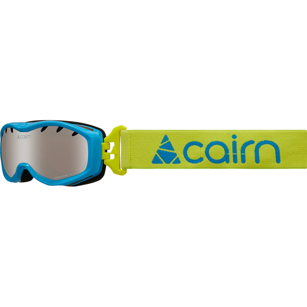 Masque de ski Cairn Junior Rush SPX3 Shiny Azure Lemon - photo 1