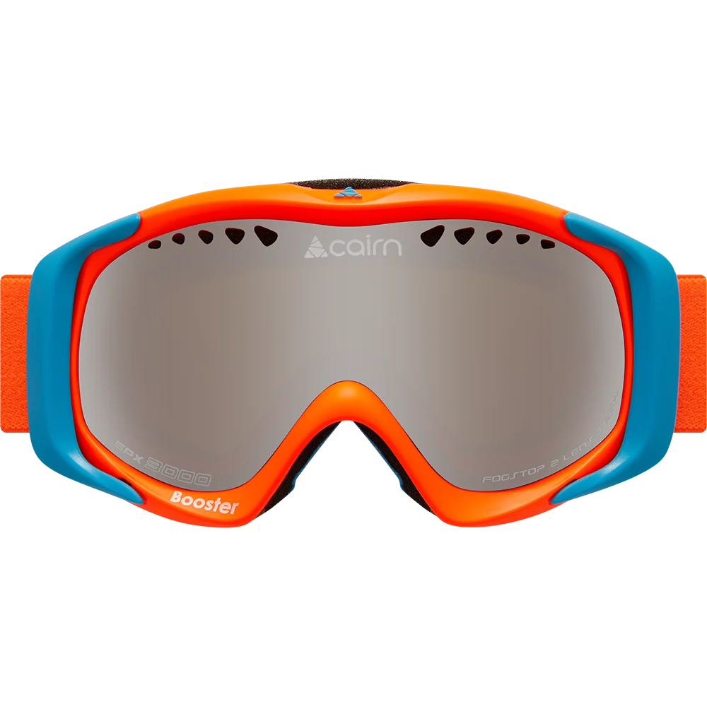 Masque de ski Cairn Junior Booster SPX3 Neon Orange Neon Blue - photo 2