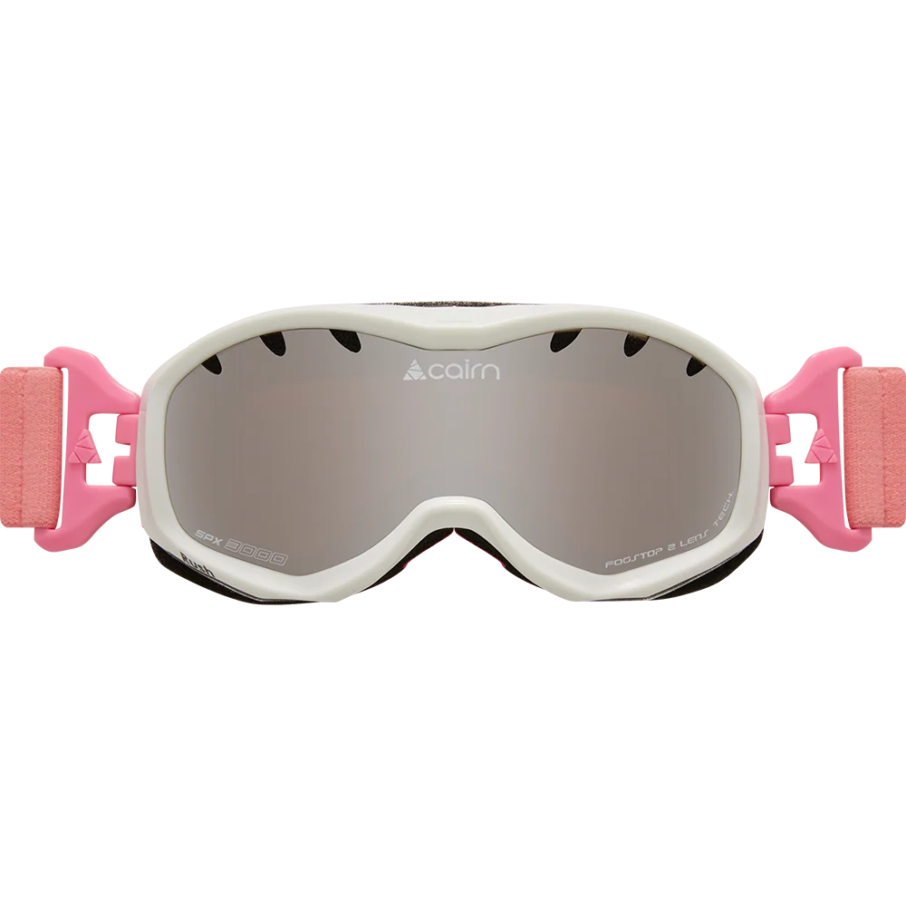 Masque de ski Cairn Junior Rush SPX3 Shiny White Candy Pink - photo 2