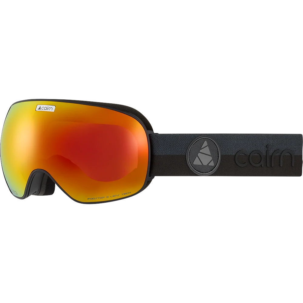 Masque de ski Cairn Focus OTG SPX3 +1 Mat Black Orange Mirror - photo 1