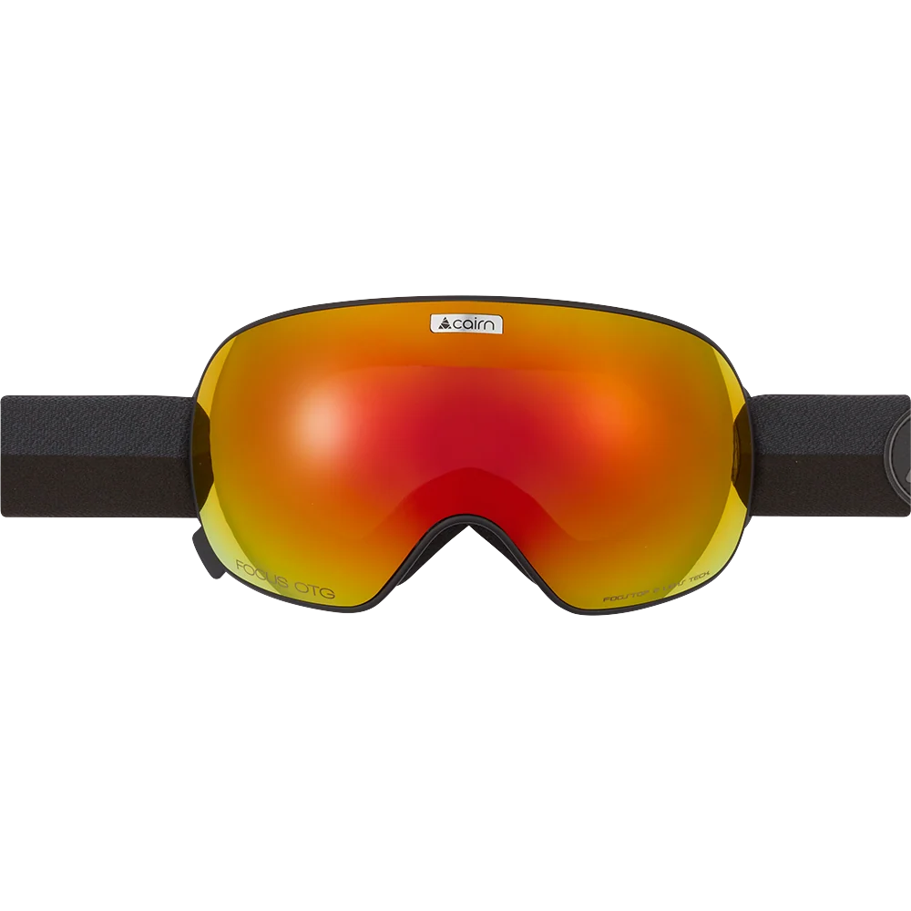 Masque de ski Cairn Focus OTG SPX3 +1 Mat Black Orange Mirror - photo 2