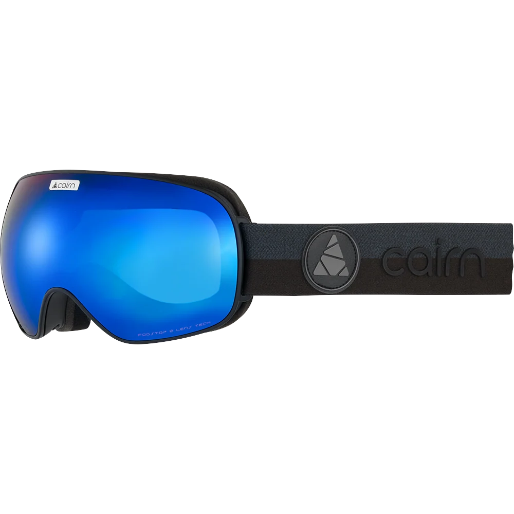Masque de ski Cairn Focus OTG SPX3 +1 Mat Black Blue Mirror - photo 1