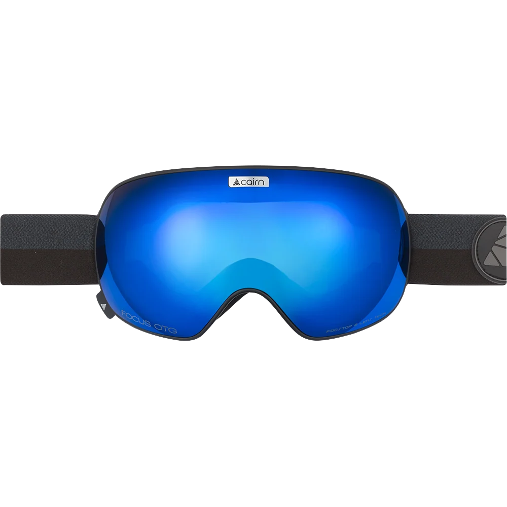 Masque de ski Cairn Focus OTG SPX3 +1 Mat Black Blue Mirror - photo 2