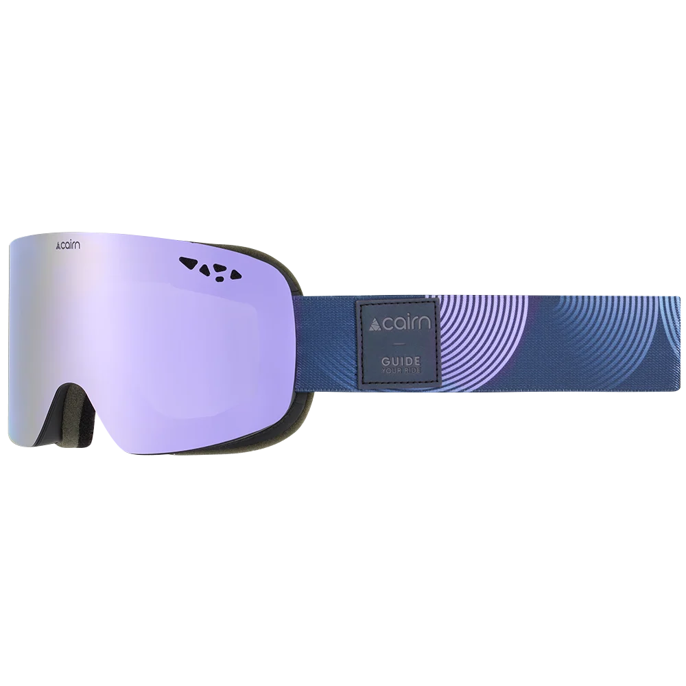 Masque de ski Cairn Origin Pure CLX3 Mat Black Lilac - photo 1