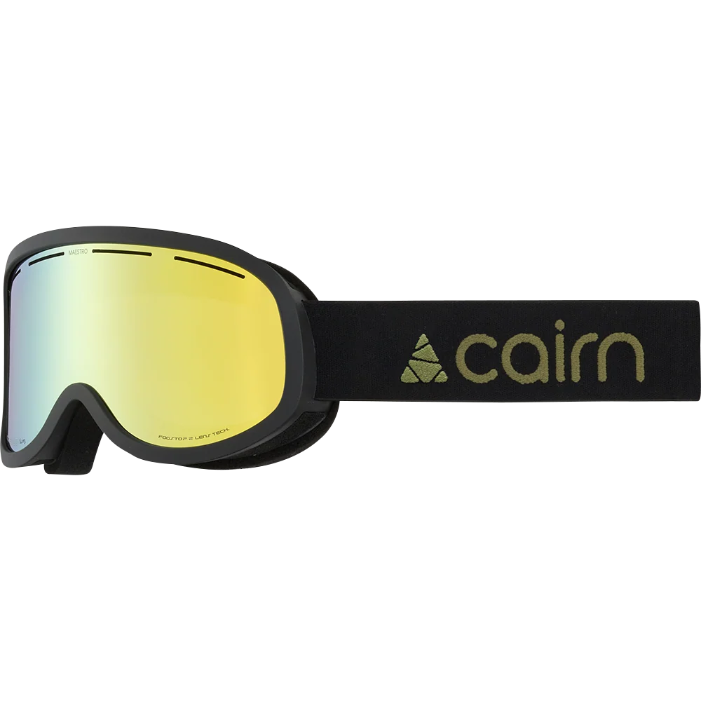 Masque de ski Cairn Maestro CLX3 Mat Black Gold - photo 1