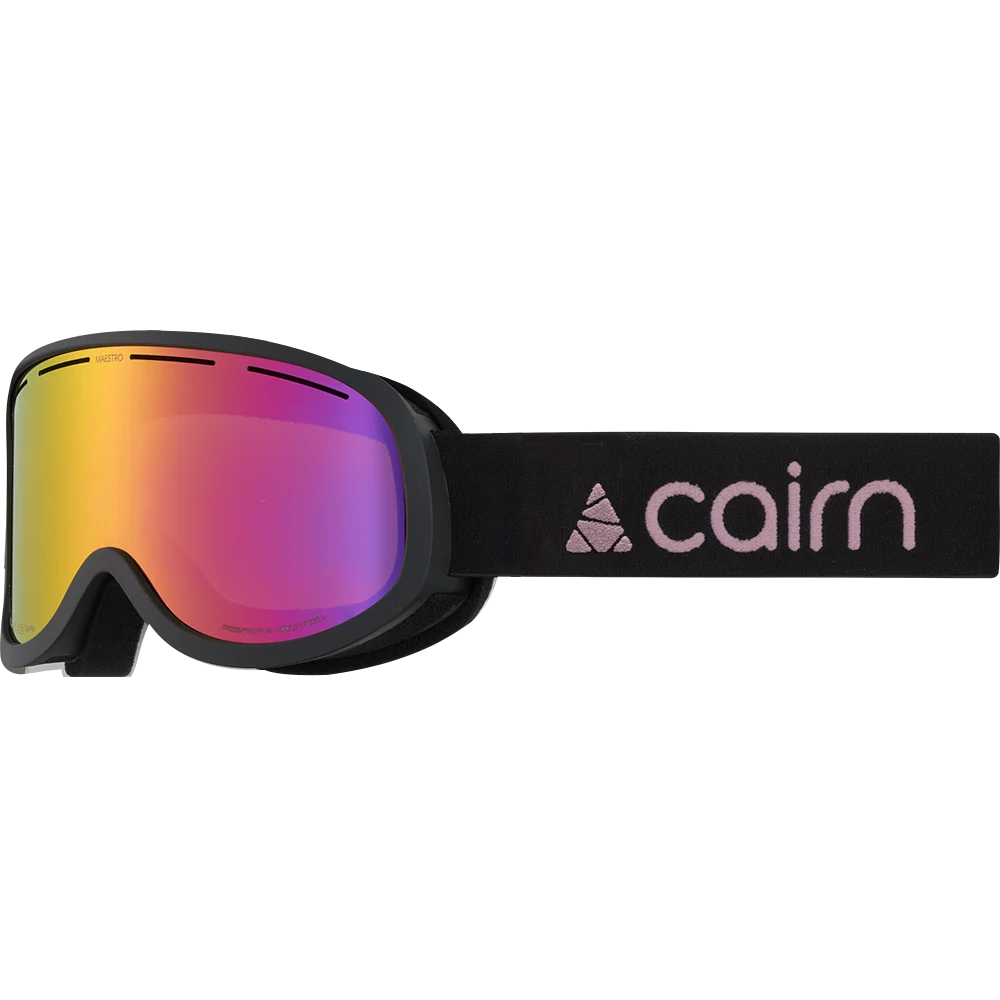 Masque de ski Cairn Maestro CLX3 Mat Black Powder Pink - photo 1
