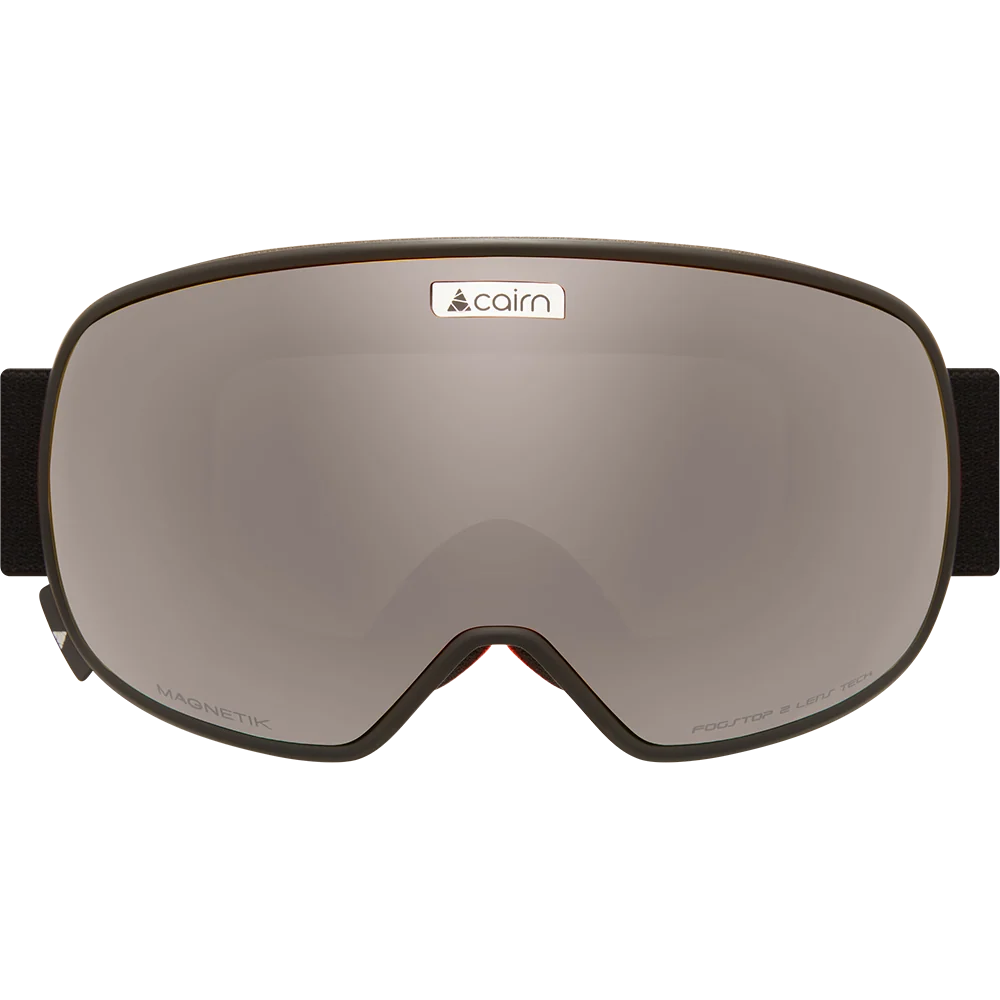 Masque de ski Cairn Magnetik SPX3 +1 Mat Black Silver - photo 2