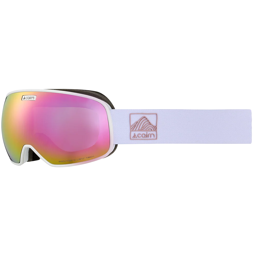 Masque de ski Cairn Magnetik SPX3 +1 Mat White Dust - photo 1