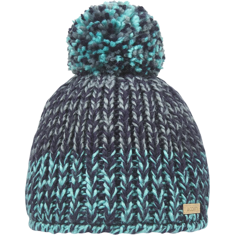 Bonnet à pompon Cairn Enfant Justin J Night Aqua - photo 1