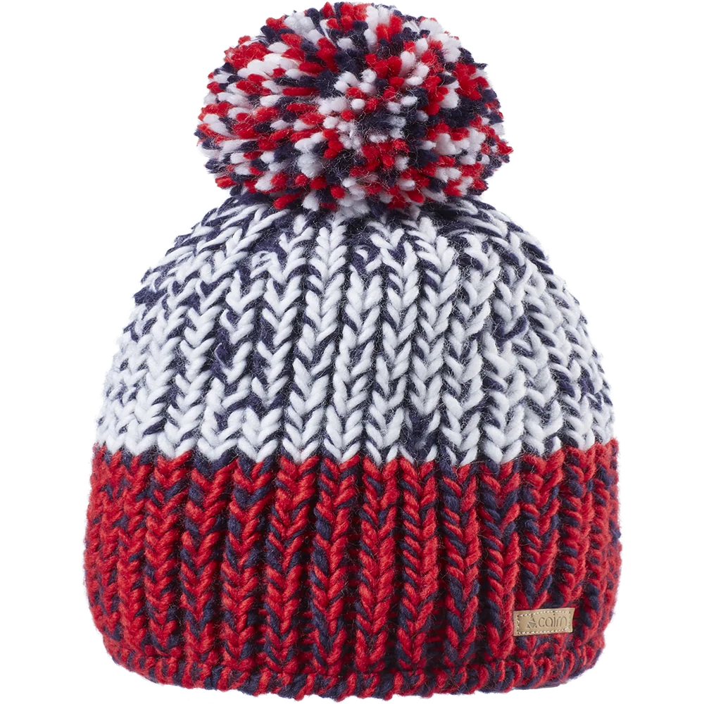 Bonnet à pompon Cairn Enfant Justin J Midnight Patriot - photo 1