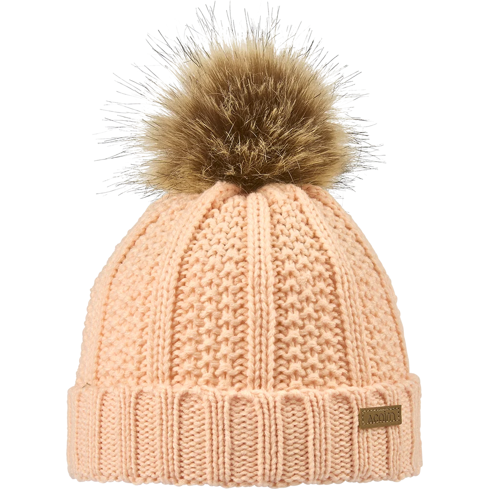 Bonnet à pompon Cairn Enfant Zoe J Light Peach - photo 1