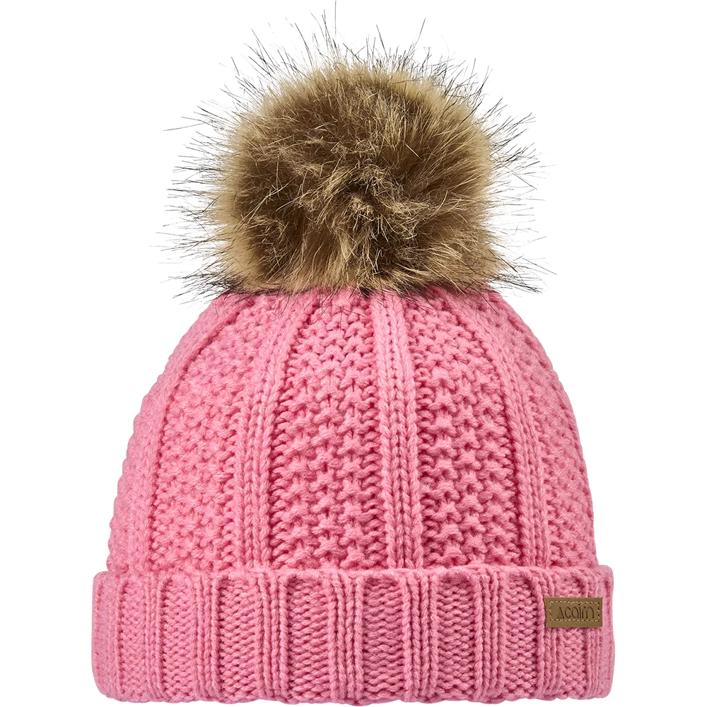 Bonnet à pompon Cairn Enfant Zoe J Pink - photo 1