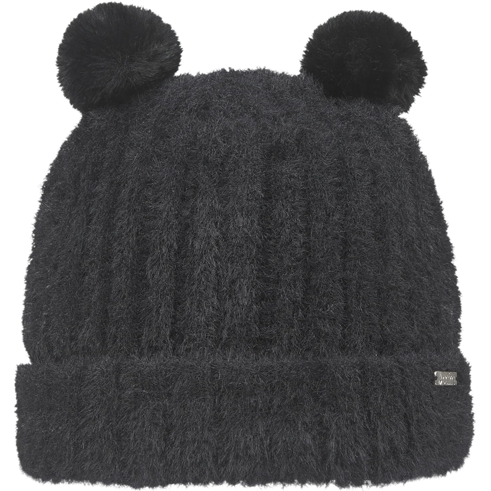 Bonnet à pompon Cairn Enfant Annabelle Black - photo 1