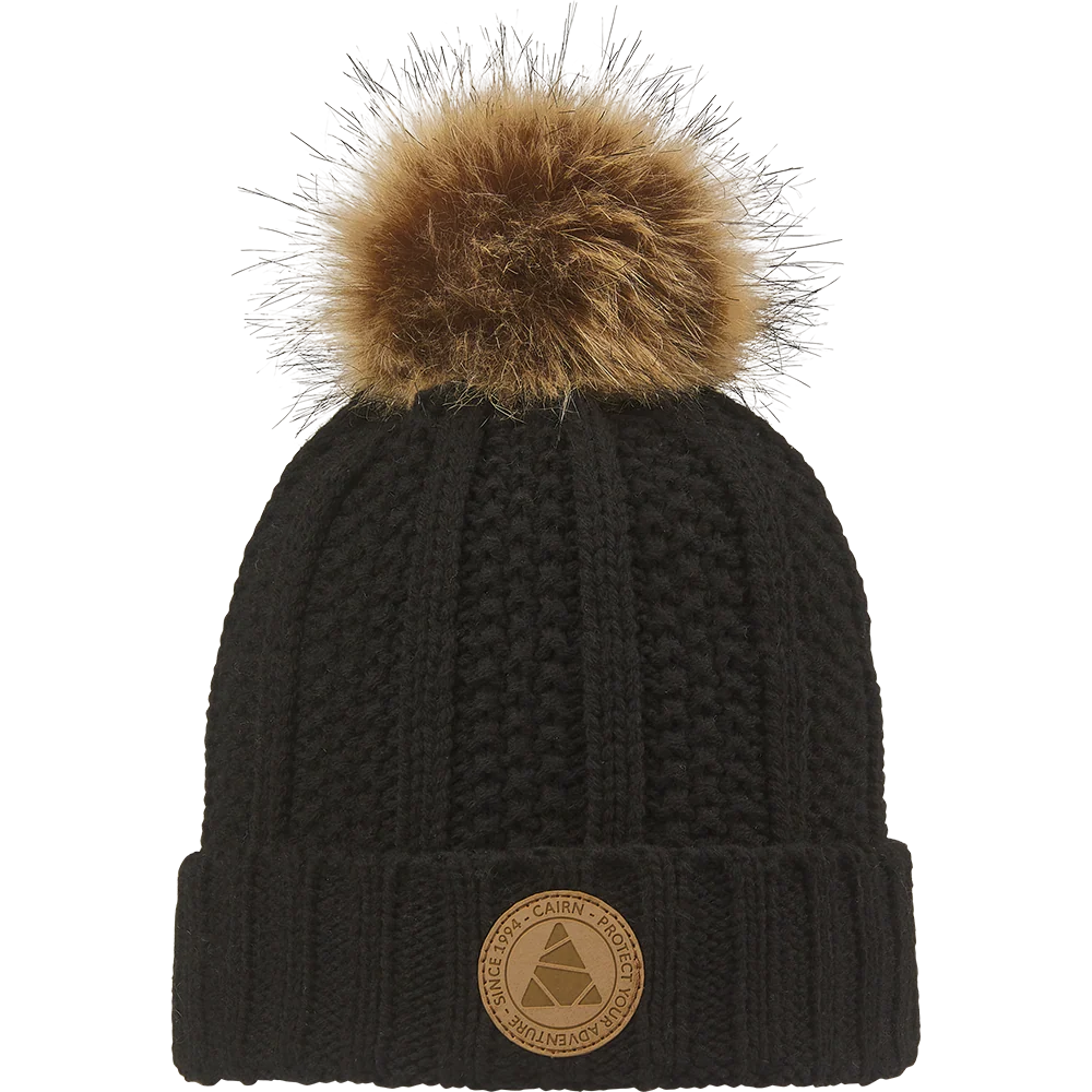 Bonnet à pompon Cairn Zoe Black - photo 1
