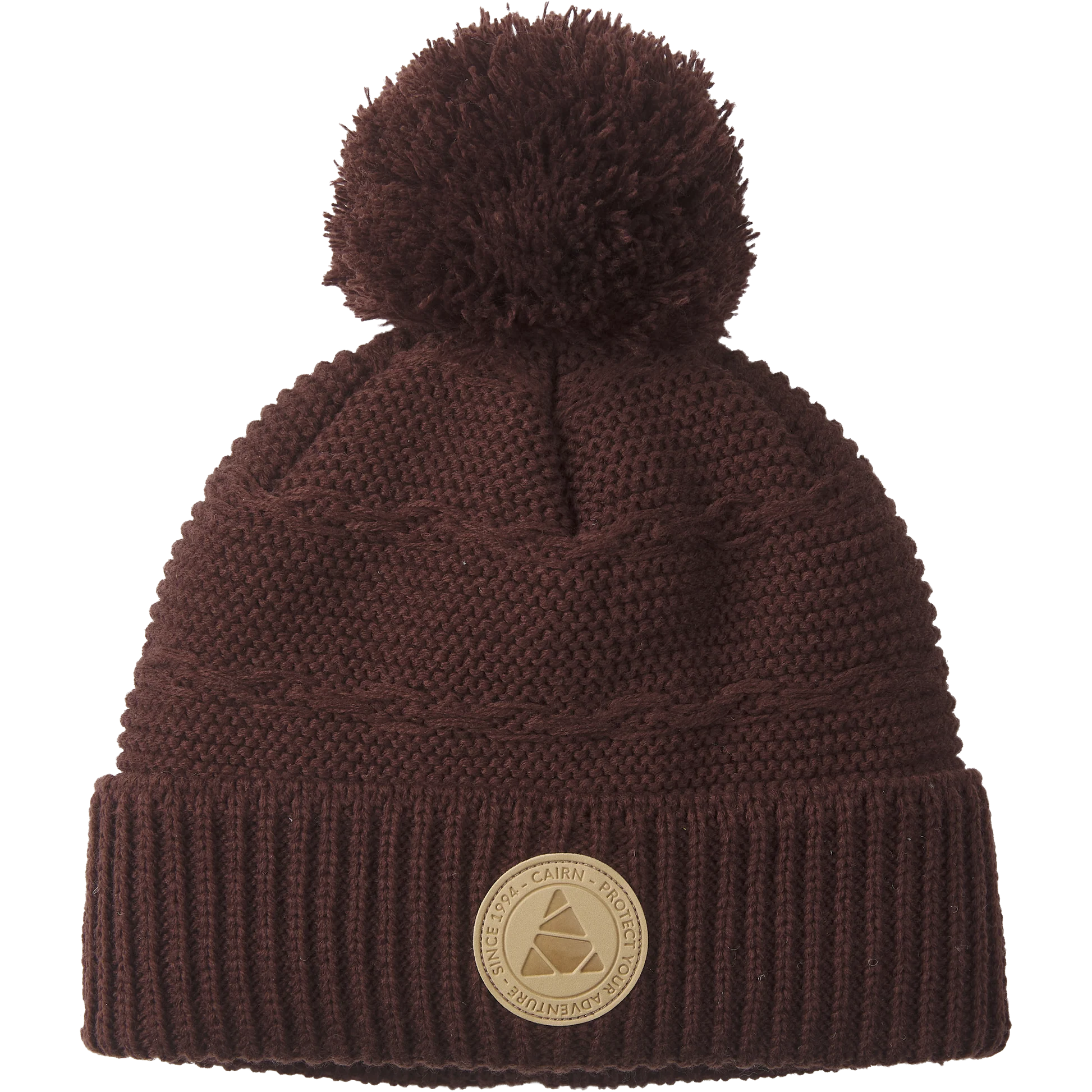 Bonnet à pompon Cairn Juliette Chocolate - photo 1