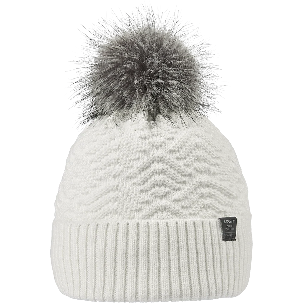 Bonnet à pompon Cairn Emma White - photo 1