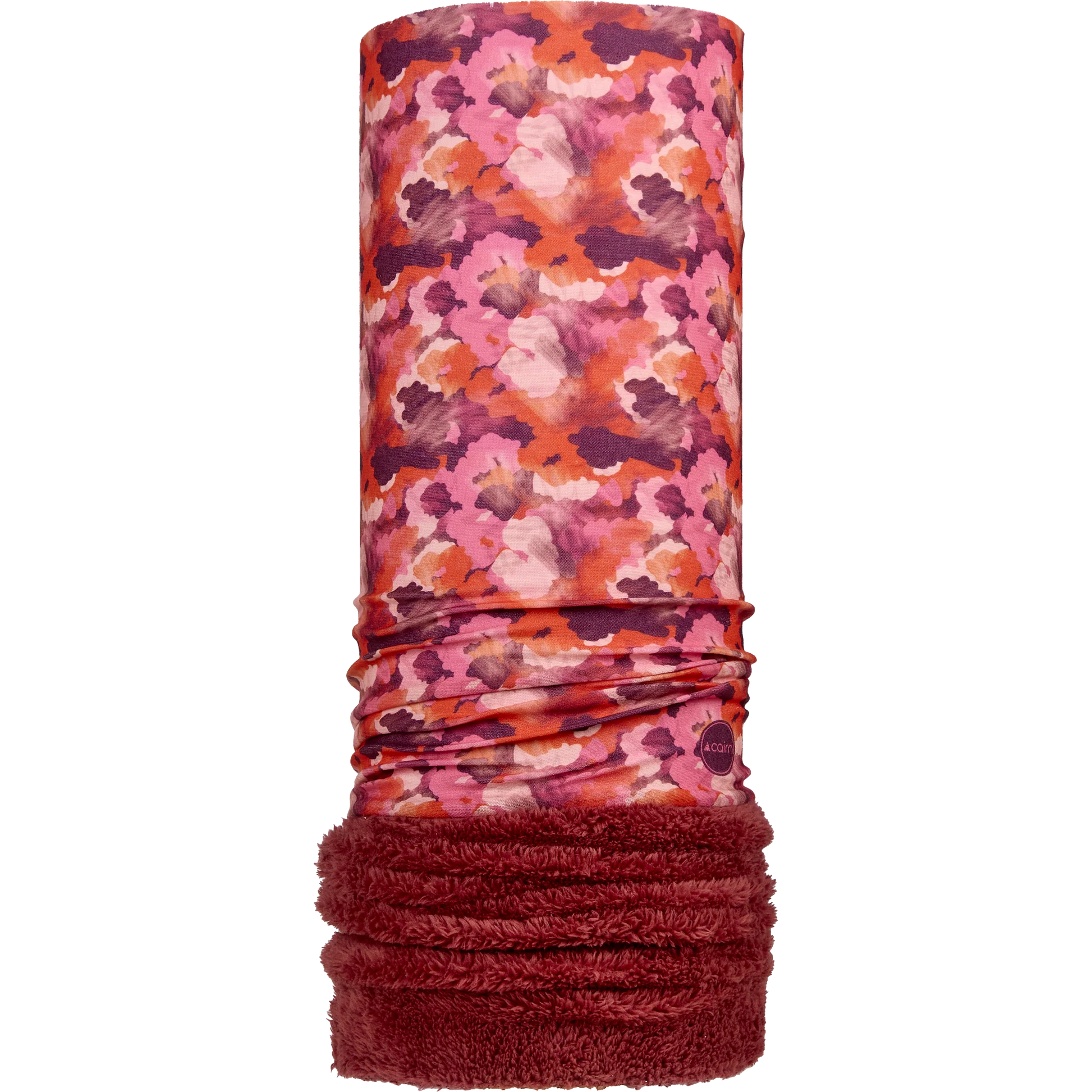 Tour de cou polaire Cairn Enfant Malawi Polar Plush Junior Burgundy Flower - photo 1