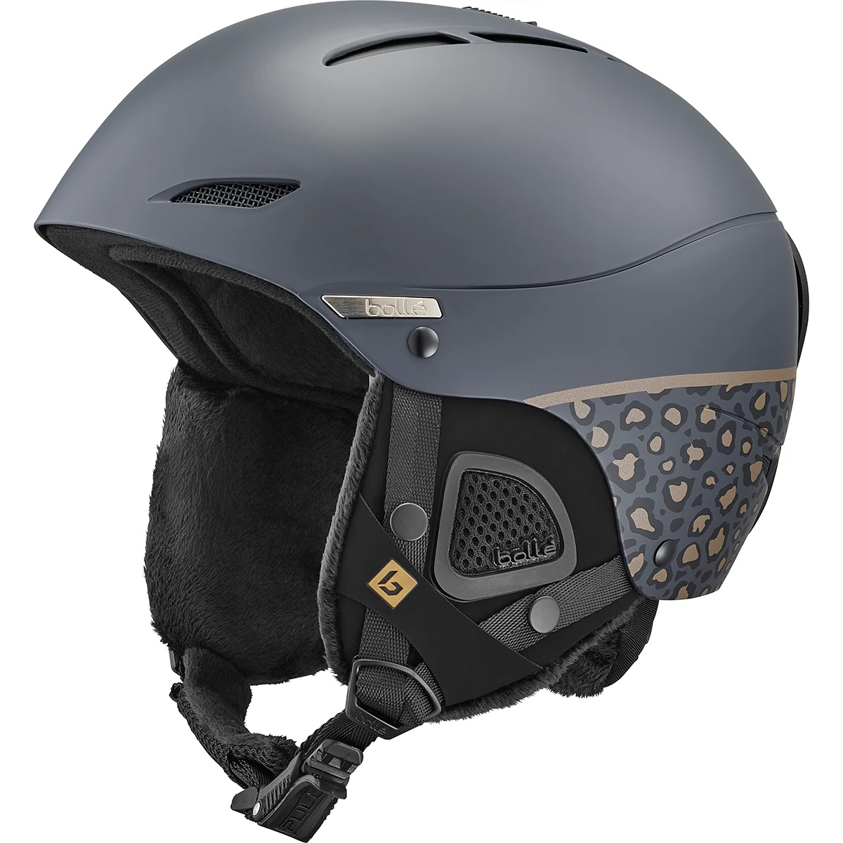 Casque de ski Bollé Juliet Navy Leopard Matte BH0760-NLM