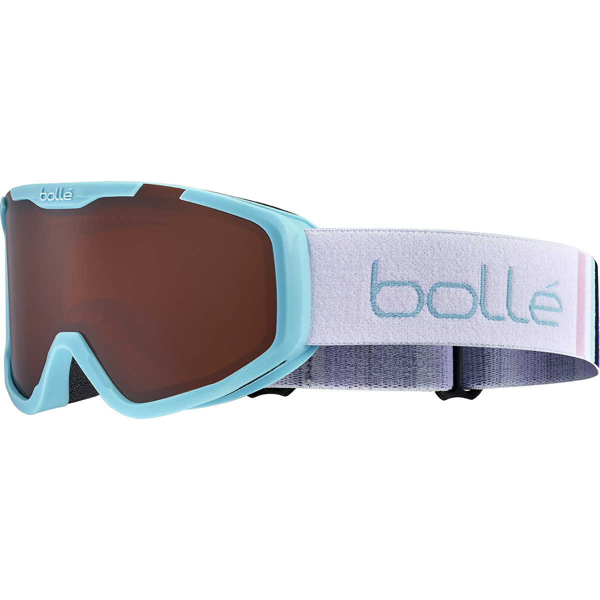 Masque de ski Bollé Rocket Blue &amp; White Matte BG107004