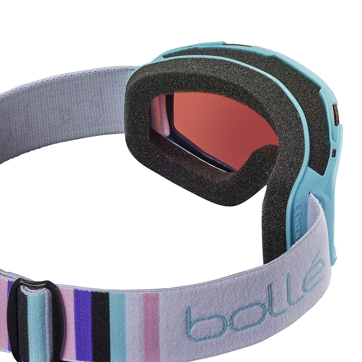 Masque de ski Bollé Rocket Blue &amp; White Matte BG107004 vue 2