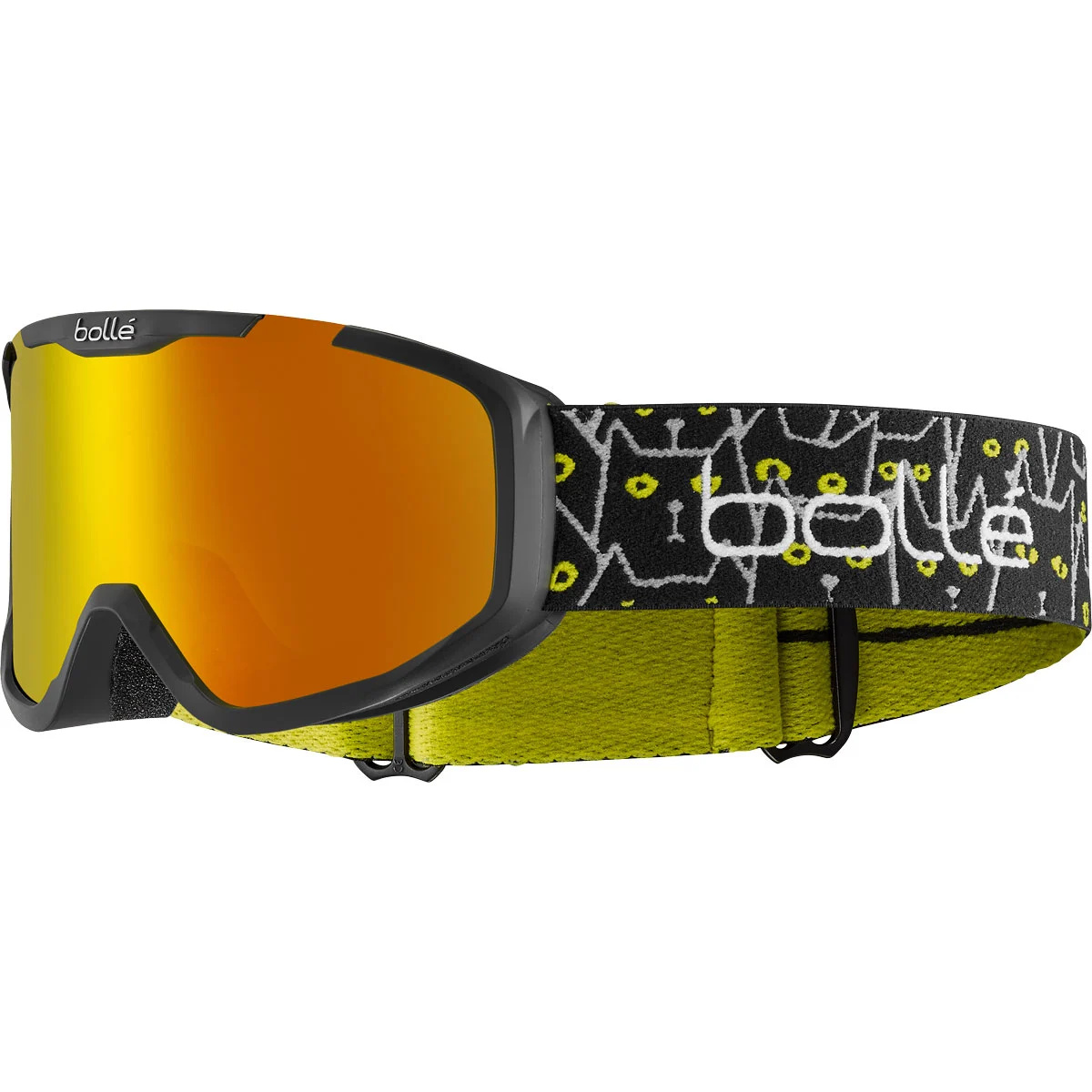 Masque de ski Bollé Rocket Plus Black Cats Matte BG108010