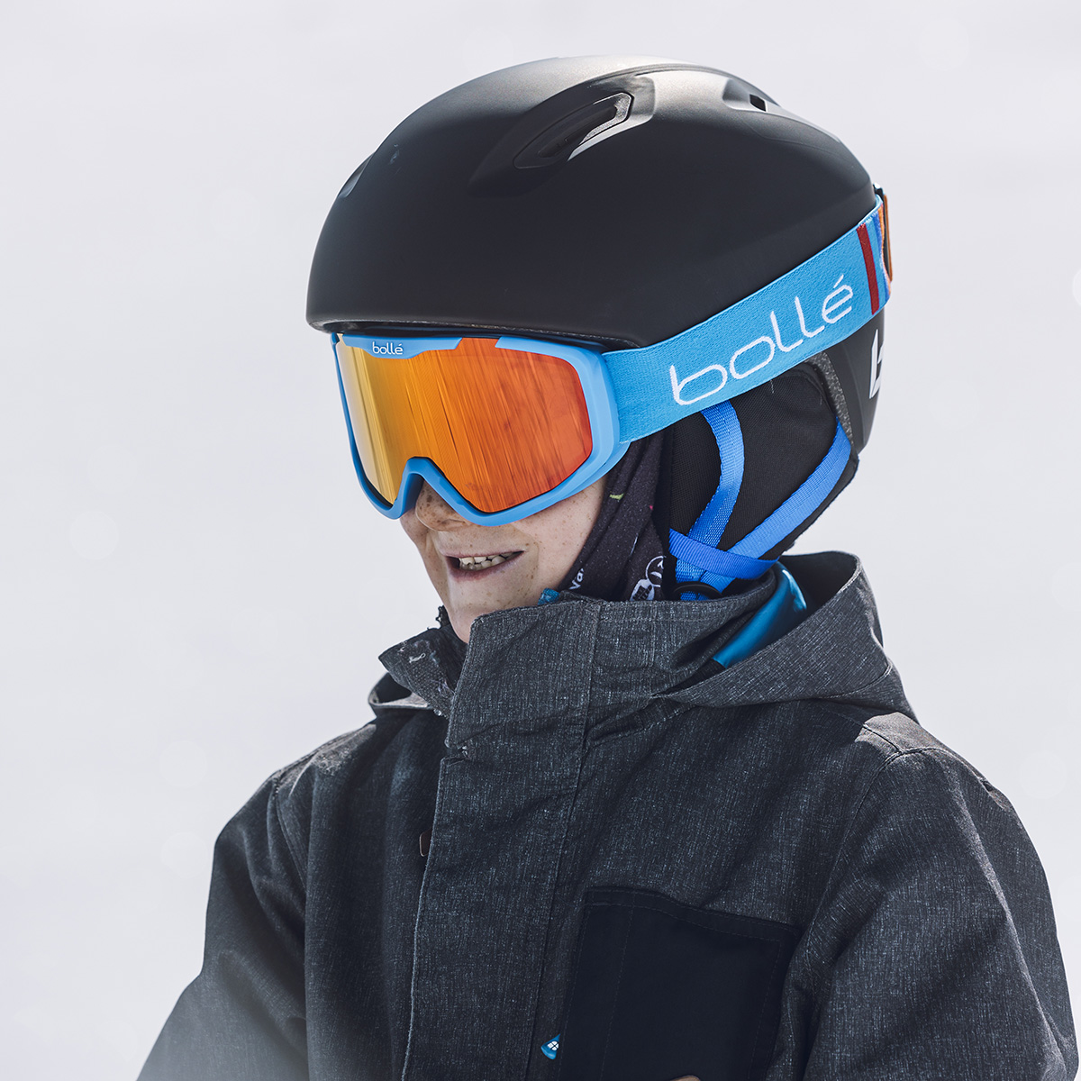 Masque de ski Bollé Rocket Plus Race Blue Matte BG108004 vue 4