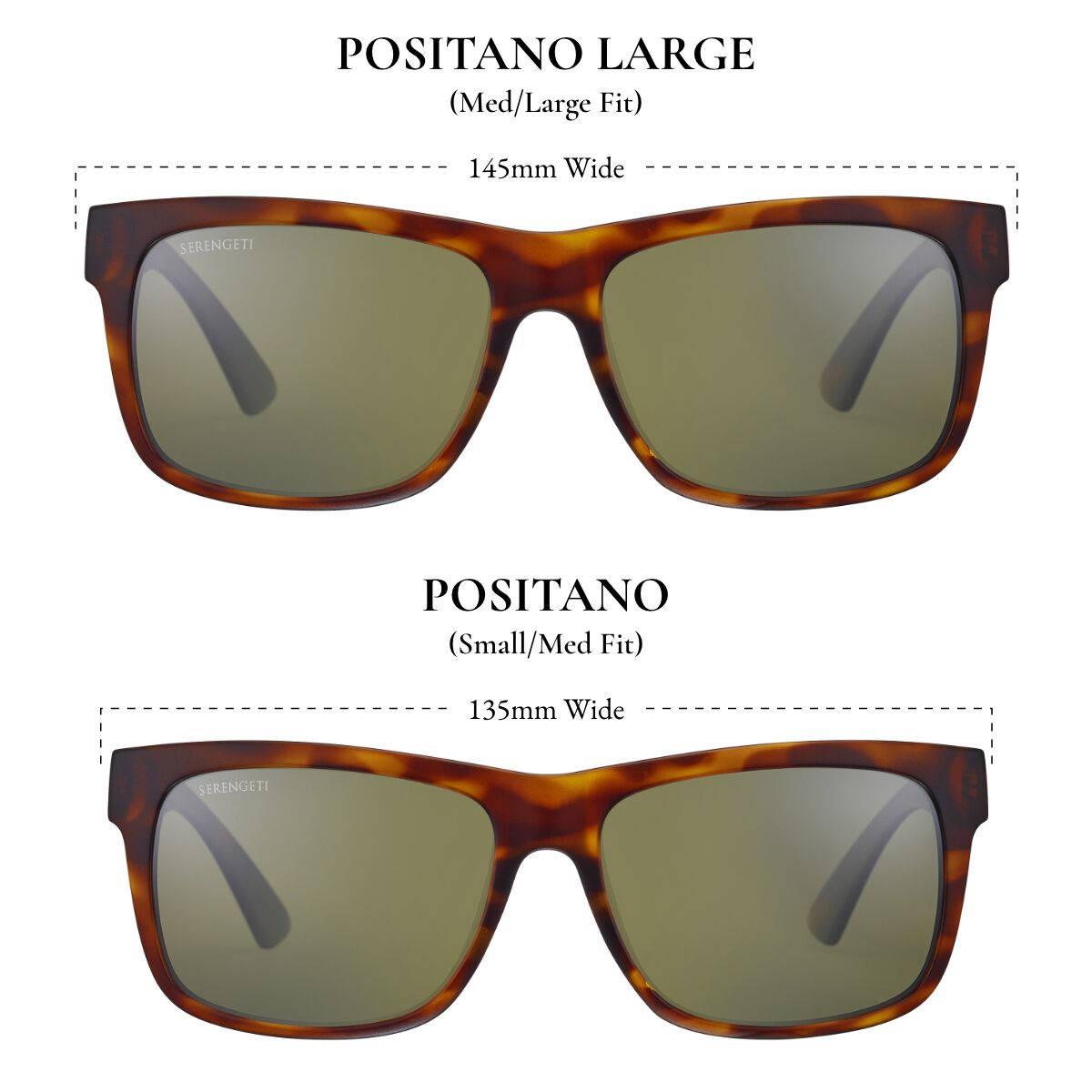 Lunettes Serengeti Positano Large SS782002
